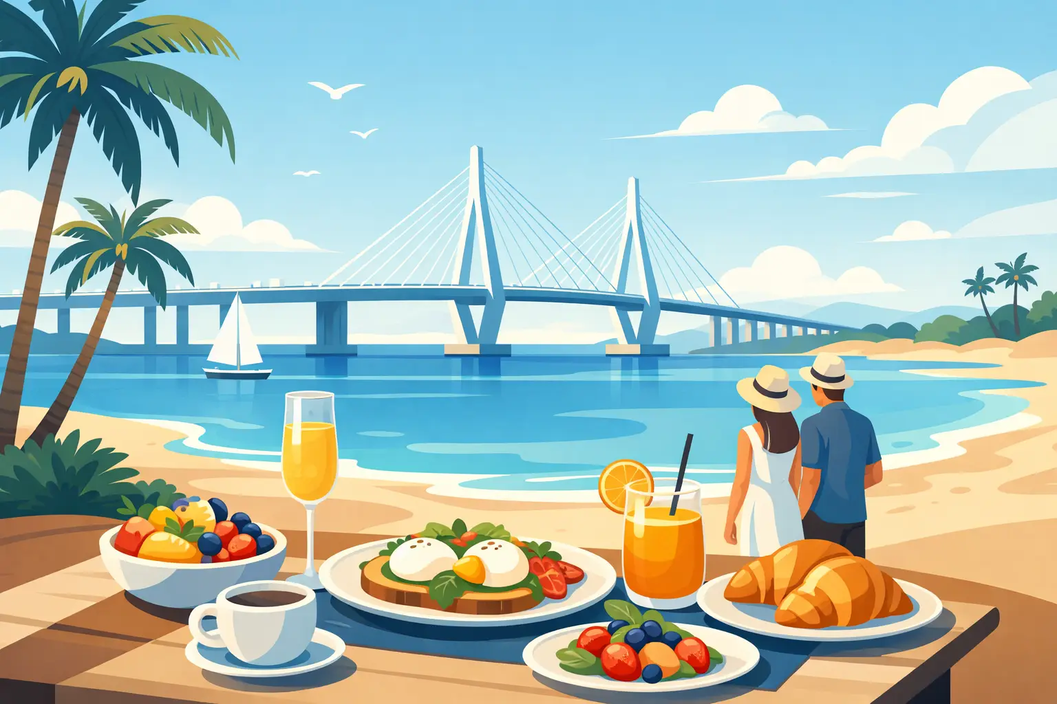 A Beach Brunch Experience Worth Crossing For