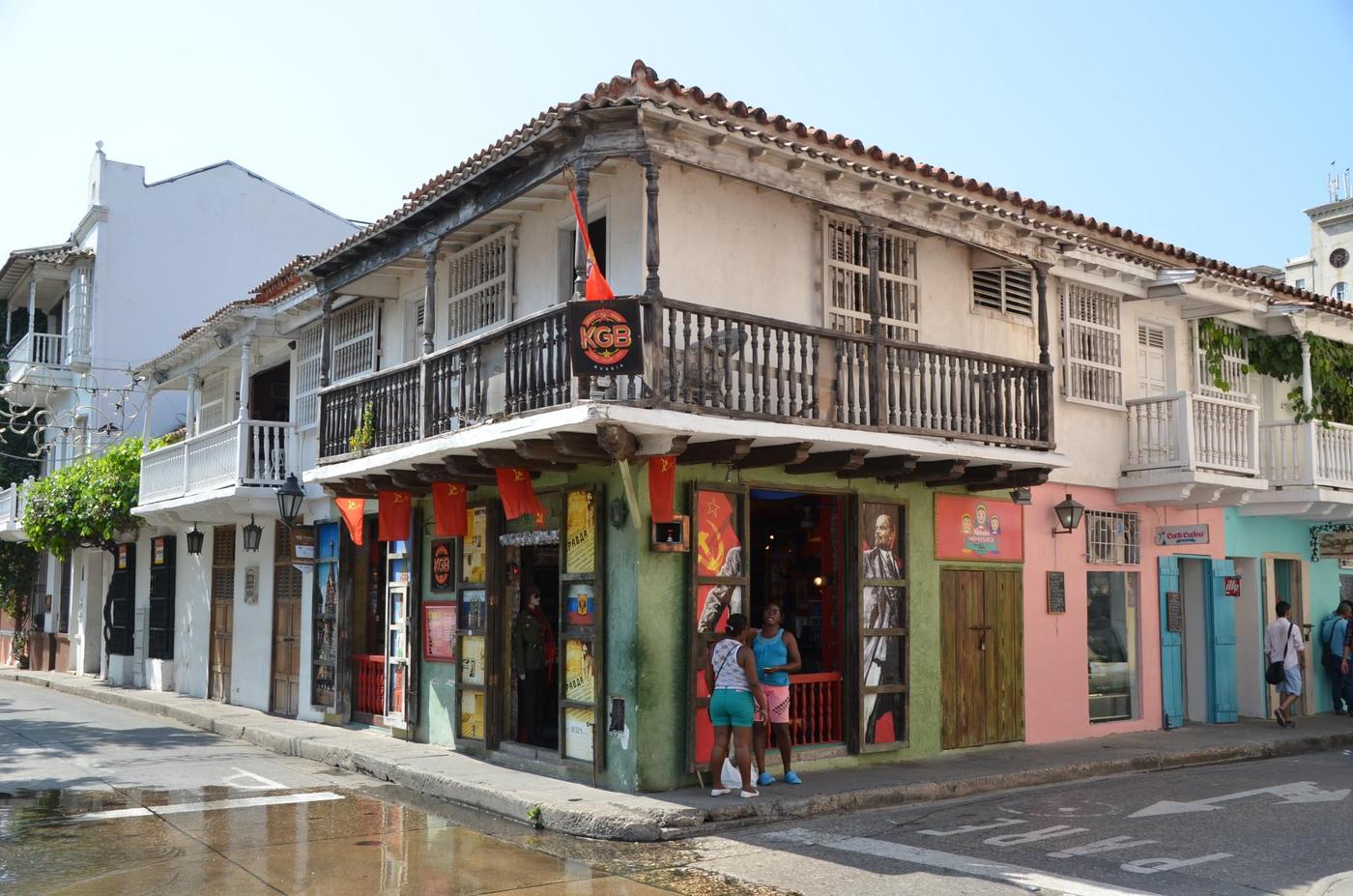 Things to Do in Cartagena, Colombia: The Complete Guide 5 bar street scene in historic Cartagena Colombia